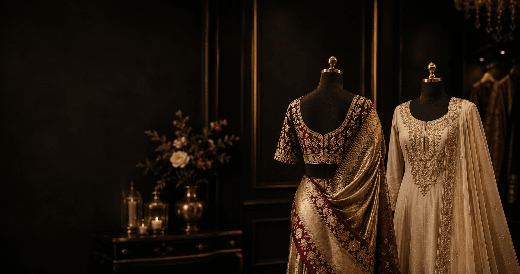 Custom tailored womenswear by Sreejas Ladies Tailoring in Kochi